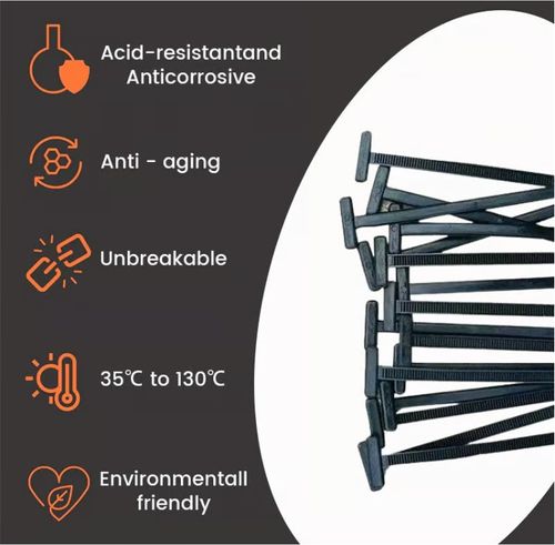 Nylon Universal Cable Tie Buckle 100pc