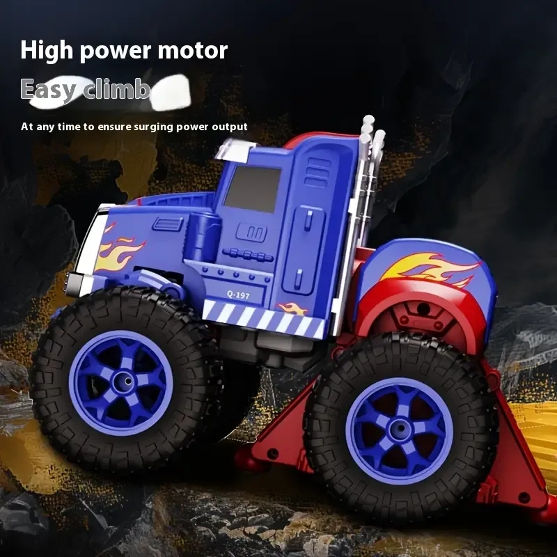 Transformed Remote Control Car - 2.4G One-Key Deformation, Off-Road Climbing, King Kong Robot Toy | Suitable for Boys & Girls Over 8 Years Old, Ideal Christmas & Birthday Gift