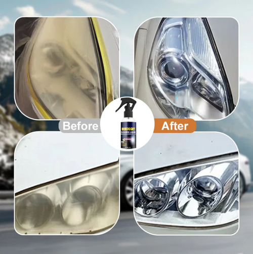 Car headlight cleaning and restoration product2pc