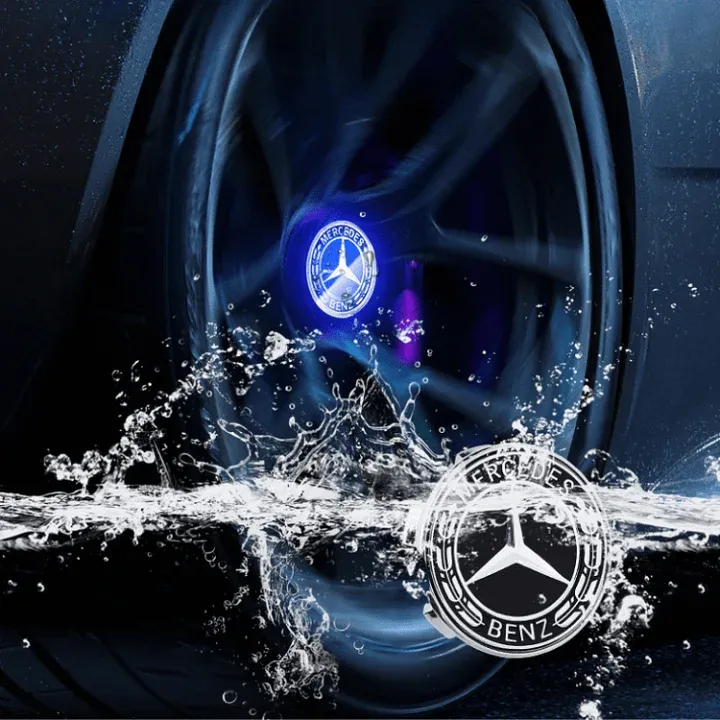 🔥Floating LED Wheel Center Cover 4PC