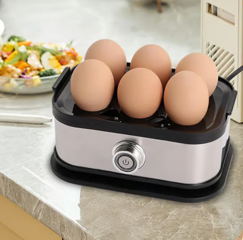 Multifunctional Egg Steamer with Clear Lid