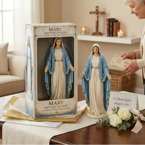 ✝️Limited Edition Virgin Mary Collectible Figure – A Sacred Keepsake of Faith & Grace