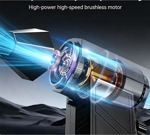 New, improved, powerful high-speed fan