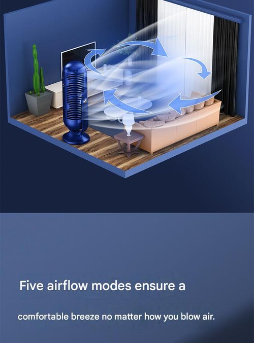 Desktop fan cooling air conditioner fan