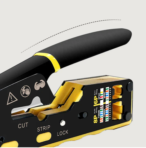 Multi-Function Network Cable Crimping Tool