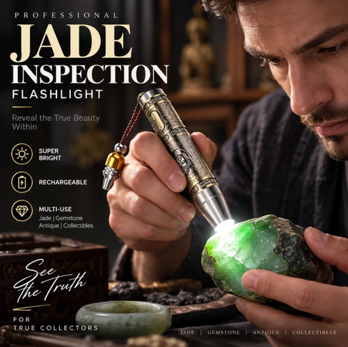 Multifunctional Flashlight for Gemstone Appraisal