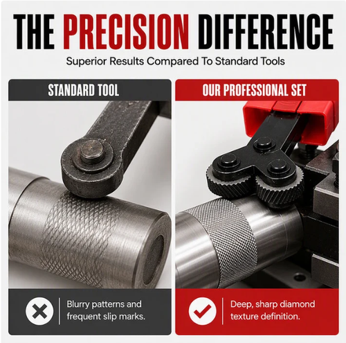 Lathe Knurling Tool Holder – Rock-Solid Clamping, Flawless Finish – Precision for Every Turn 🛠️