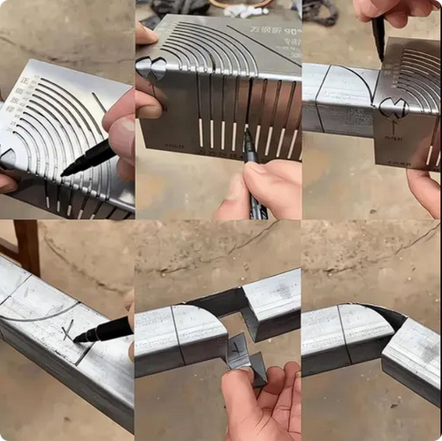 90° Angle Arc Marking Tool