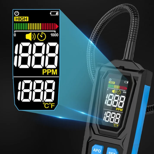 Rechargeable Halogen Leak Detector for Air Conditioner – Reliable ⚡
