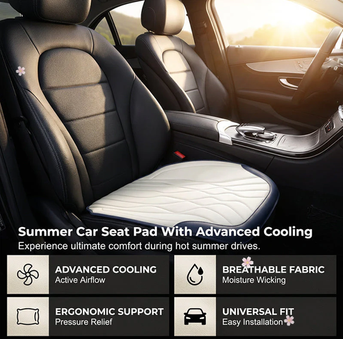 Summer Car Seat Cushion 3-Piece Set