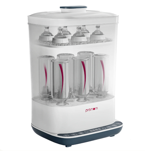 Promom Sterilizer – The Ultimate 6-in-1 Baby Bottle Sterilizer with Smart Drying