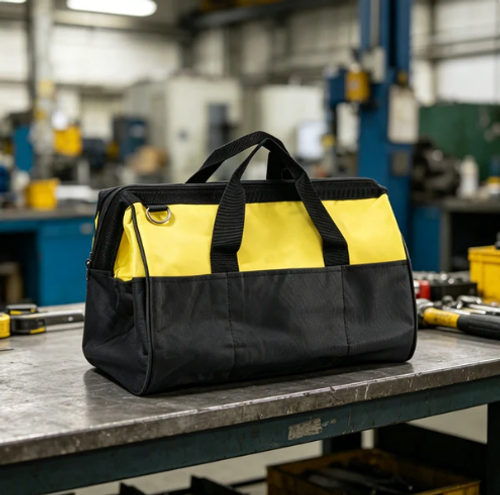 🔧Heavy-Duty Tool Bag with Multiple Pockets