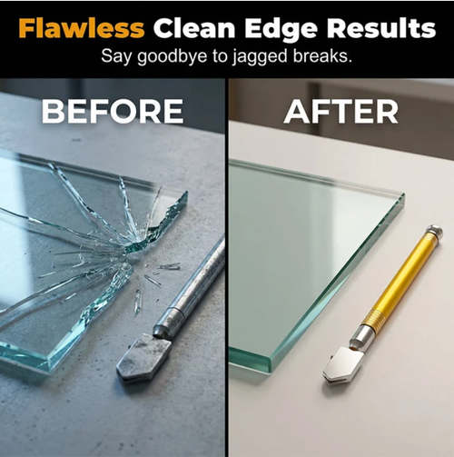 Professional Diamond Glass Cutter – Precision carbide tip