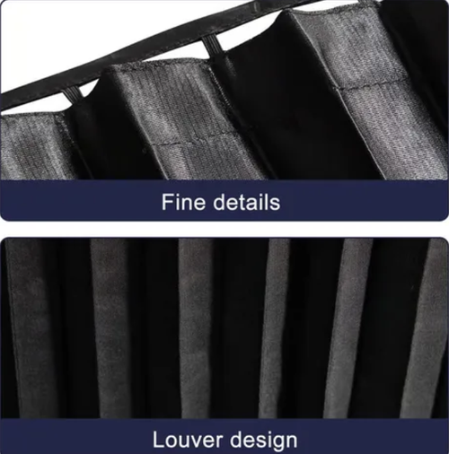 Magnetic Car Window Privacy Sunshade  gold 4pc