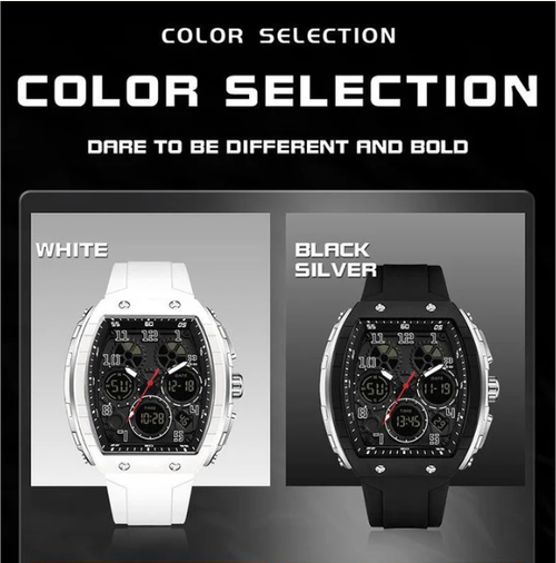 Men's Sporty Luminous Digital Automatic Watch