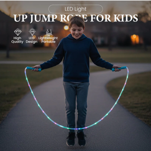 LED Light-Up Jump Rope for Kids