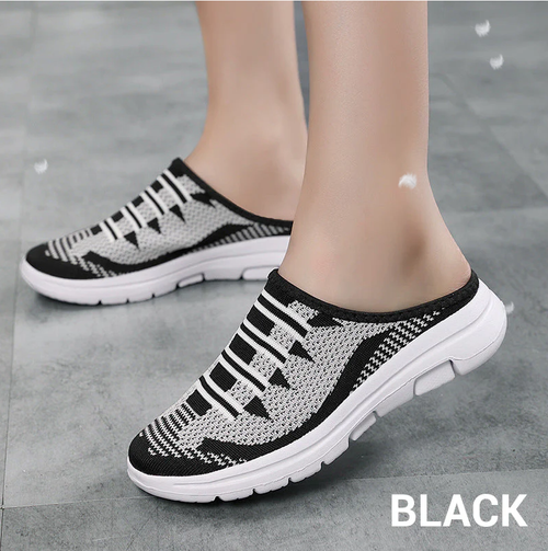 Comfortable and breathable slippers with closed toes