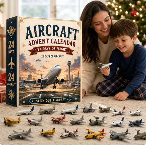 Flightwith 24 Unique MiniatureAirplanes, Jets & AviationCollectibles