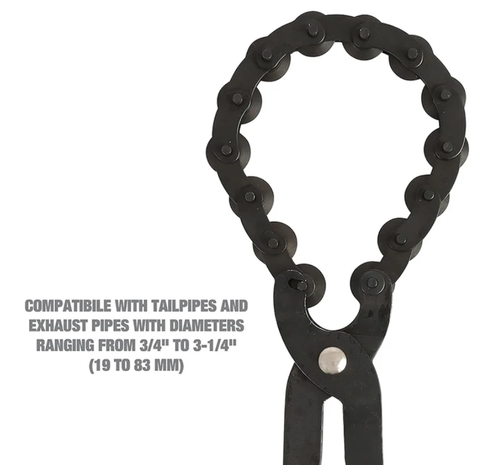 Exhaust Pipe Cutter Chain Pliers for Auto Repair