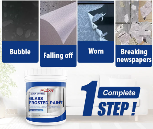 Quick Drying Glass Frosted Paint      1 kg pack