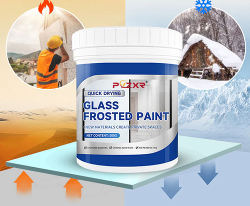 Quick Drying Glass Frosted Paint      1 kg pack
