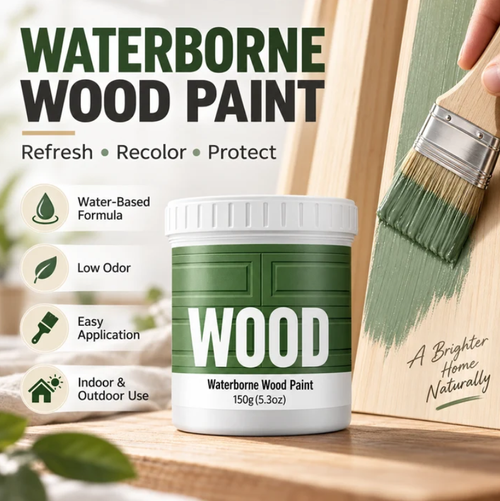 1kgWaterborne Wood Paint Eco-Friendly Furniture Refinishing Paint
