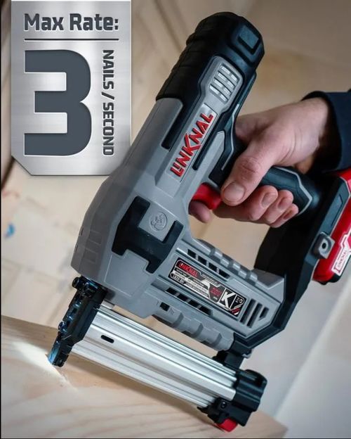 Cordless Electric Nailer With Charger and 2500 Nails Included