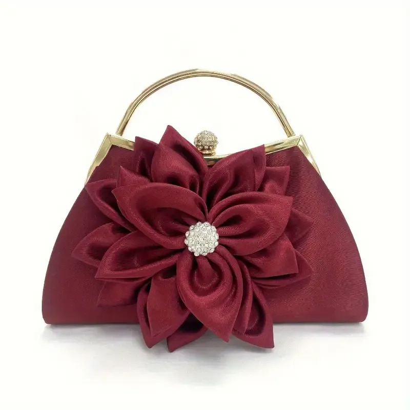 Retro Chinese style flower evening bag