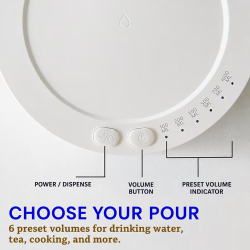 One-Touch Rechargeable Tabletop Water Dispenser