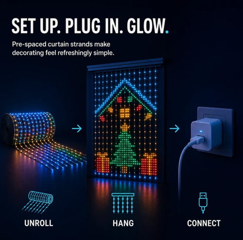 Liahts Smart LED Curtain