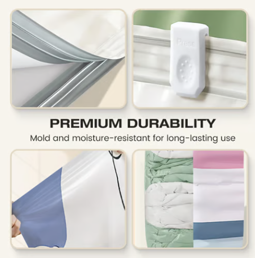 Large-Capacity Vacuum Bags – No Pump Needed! 5pc