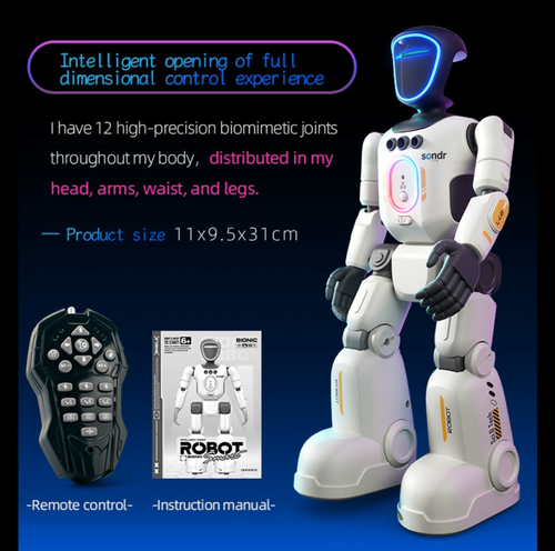 Next-Gen Humanoid AI Robot | Full-Body Flexible Joints & Smart Interactive Control🎮