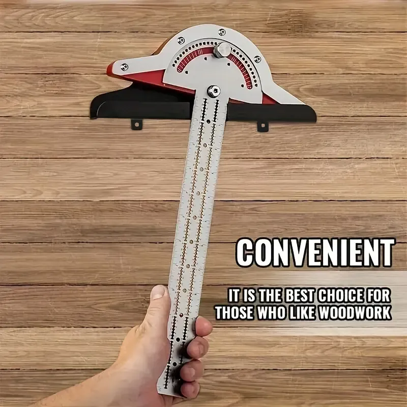 High Precision 10inch 15inch 20inchWoodworking Angle Ruler - Long-lasting home decoration and measuring tool, an indispensable tool for professional woodworking work.