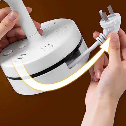 💡 Bedside Lamp with Charging Station – Light Up & Power Up Your Nightstand 🔌