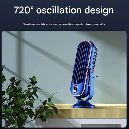 Desktop fan cooling air conditioner fan