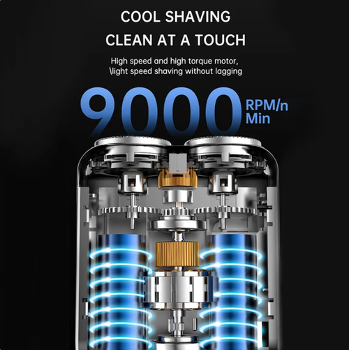 Portable Mini Men's Electric Shaver – Compact & Rechargeable
