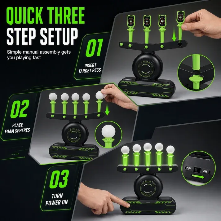 Electric Floating Target Game Set