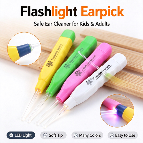 Ear-cleaning scoop