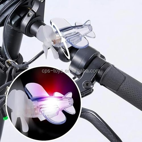 Wind-powered aircraft LED lights, mini transparent light-up small aircraft, light-up rotating helicopter flying toy