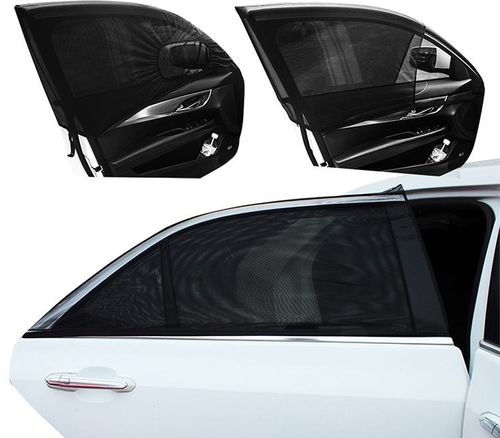 Car sunshade for summer sun protection and heat insulation, universal electrostatic adhesion car side window sunshade