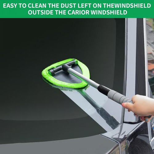 🔥Car Windshield Cleaning Tool with Extendable Handle