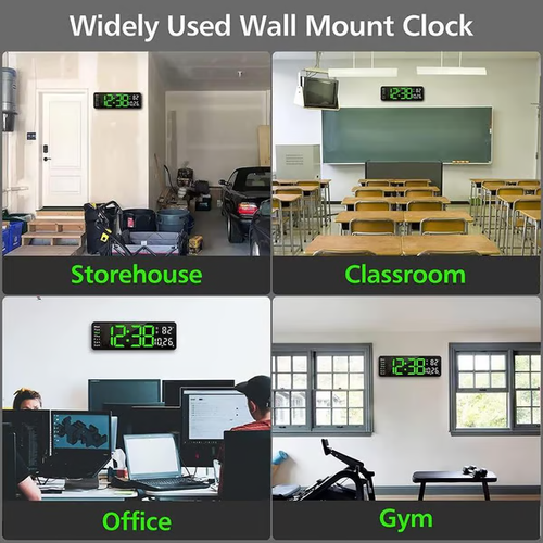 🔥2025 Upgraded Digital Wall Clock Large Display