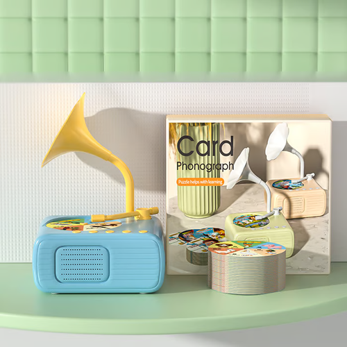 🎶Kids Phonograph with 99 Cards👶Early Education Phonograph Story Machine