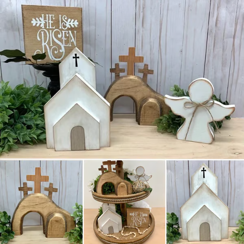 Jesus Tomb - Christmas tray Kit