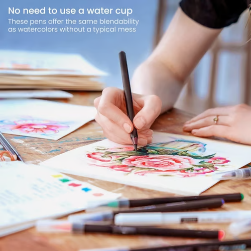 🔥Watercolor Real Brush Pen Sets