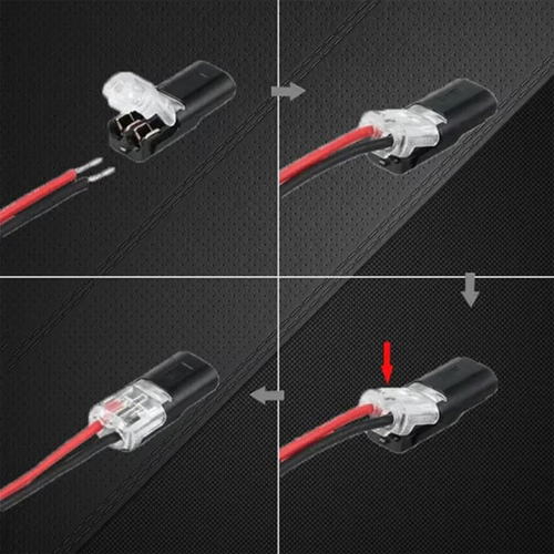 🔥🔥Double - Wire Plug-in Connector With Locking Buckle