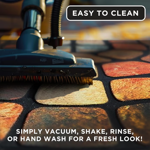 🎁💖Boho Style Semicircular Door Mat - Non Slip Soft Floor Carpet