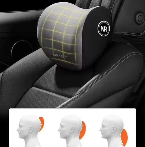 🎁 Car Headrest & Lumbar Support Cushion