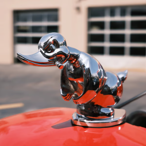 🔥 Angry  Duck Hood Ornament Death Proof