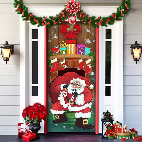 🌟2025 Christmas and Halloween front door decoration
